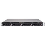 Сервер Supermicro CSE-813MTQ SMR0117 (1U Rack, Xeon E3-1220 v6, 3000 МГц, 4, 8, 1 x 8 ГБ, LFF 3.5")