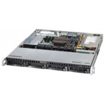 Сервер Supermicro CSE-813MFTQC-505CB/X11SPL-F SMR0124 (1U Rack, Xeon Silver 4112, 2600 МГц, 4, 8.25, 1 x 16 ГБ, LFF 3.5")