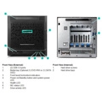 Сервер HPE ProLiant MicroServer Gen10 P03698-421 (Tower, Opteron X3421, 2100 МГц, 4, 2, 1 x 8 ГБ, LFF 3.5")