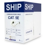 Кабель витая пара SHIP Кабель сетевой, SHIP, D155-P, Cat.5e, SF/UTP, 305 м/б