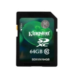 Флеш (Flash) карты Kingston SDX10V64GB Class 10 64GB (64 ГБ)
