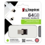 USB флешка (Flash) Kingston DataTraveler® MicroDuo (DTDUO) 64GB DTDUO-64 (64 ГБ)