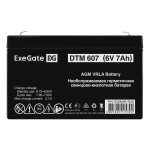Сменные аккумуляторы АКБ для ИБП ExeGate DTM 607 EX282951RUS (6 В)