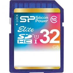 Флеш (Flash) карты Silicon Power Elite SDHC 32Gb SP032GBSDHAU1V10 (32 ГБ)