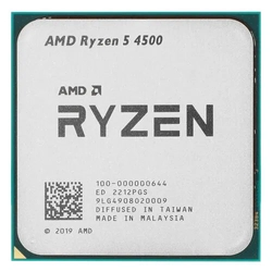 Процессор AMD Ryzen 5 4500 OEM 100-000000644 (3.6 ГГц, 8 МБ, OEM)