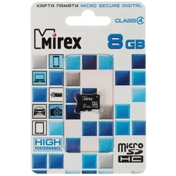 Флеш (Flash) карты Mirex microSDHC [13612-MCROSD08] (8 ГБ)