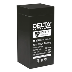 Сменные аккумуляторы АКБ для ИБП Delta Battery DT 6023 (75) (6 В)