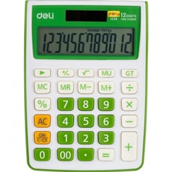 Калькулятор deli E1238/GRN