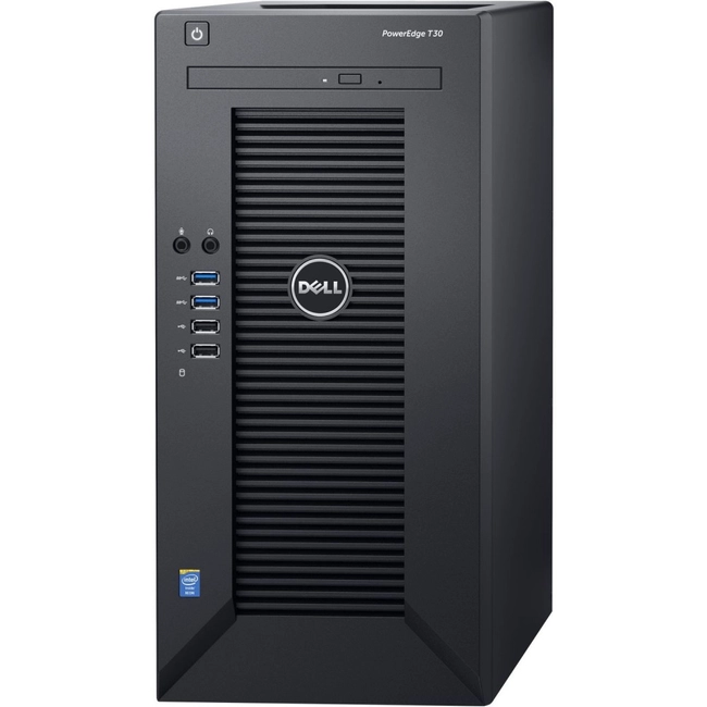 Сервер Dell PowerEdge T30 210-AKHI (Tower, Xeon E3-1225 v6, 3300 МГц, 4, 8, 1 x 8 ГБ, LFF 3.5", 1x 1 ТБ)