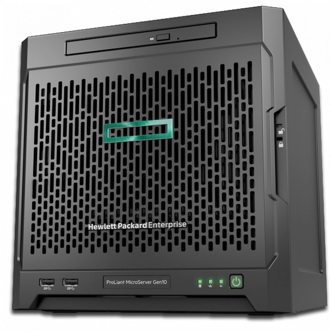 Сервер HPE ProLiant MicroServer Gen10 870210-421 (Tower, Opteron X3421, 2100 МГц, 4, 2)