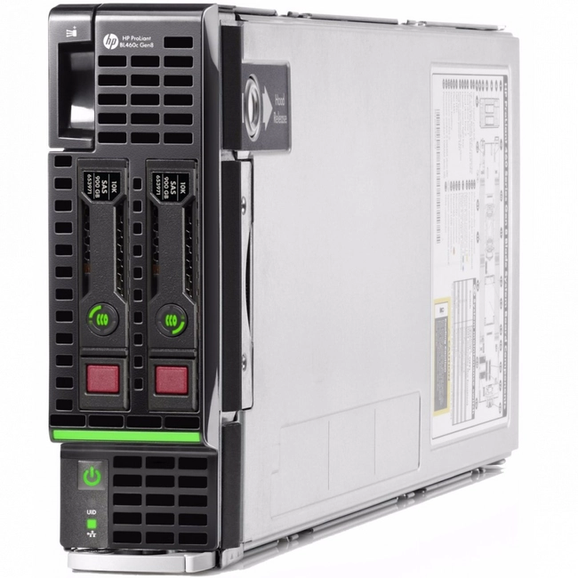 Сервер HPE ProLiant BL420c G8 668357-B21 (Blade, Xeon E5-2430, 2200 МГц, 6, 15)