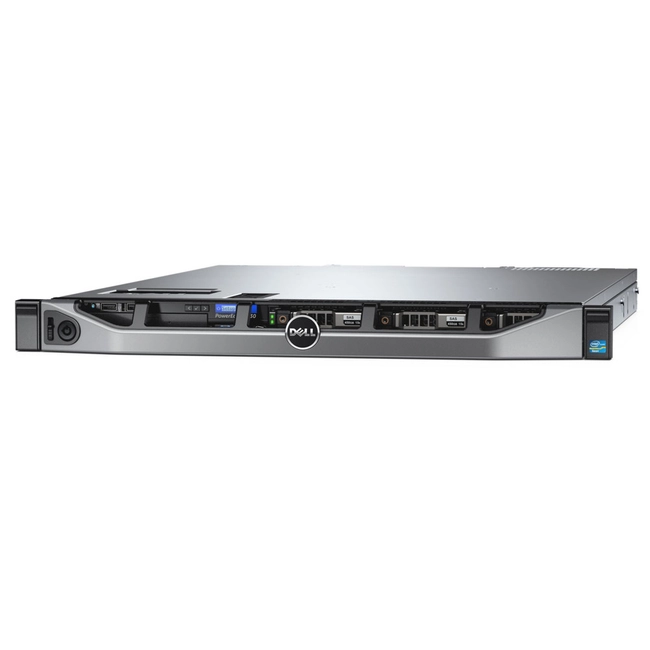 Сервер Dell PowerEdge R430 210-ADLO-204 (1U Rack, Xeon E5-2620 v4, 2100 МГц, 8, 20, 2 x 16 ГБ, LFF 3.5", 12 x 4 ТБ)