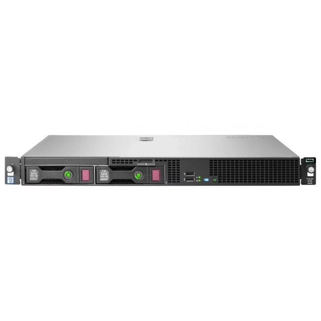 Сервер HPE ProLiant DL20 Gen9 871428-B21 (1U Rack, Pentium G4560, 3500 МГц, 2, 3, 1 x 8 ГБ, SFF + LFF  2.5" + 3.5")