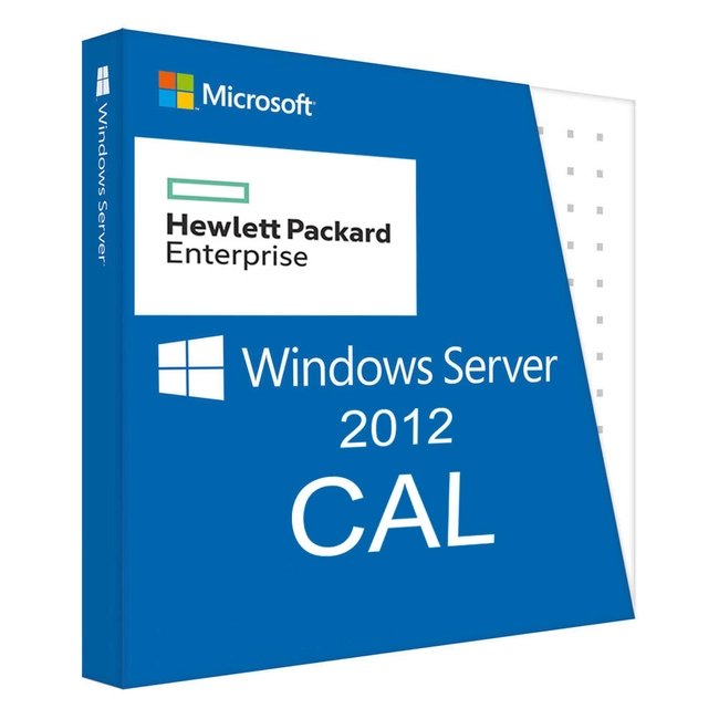 Брендированный софт HPE Windows Server 2012 CAL 10 User 0C19606