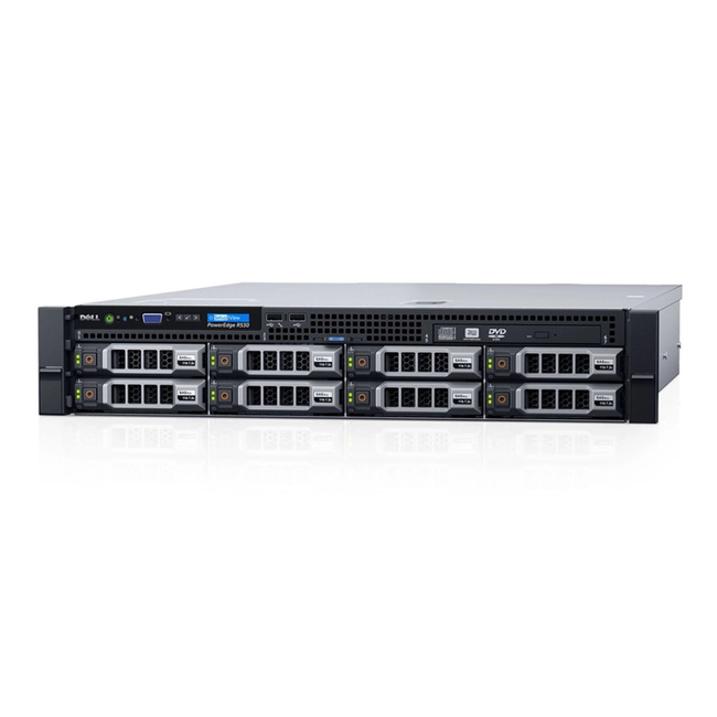 Сервер Dell PowerEdge R530 210-ADLM-058 (2U Rack, Xeon E5-2620 v4, 2100 МГц, 8, 20)