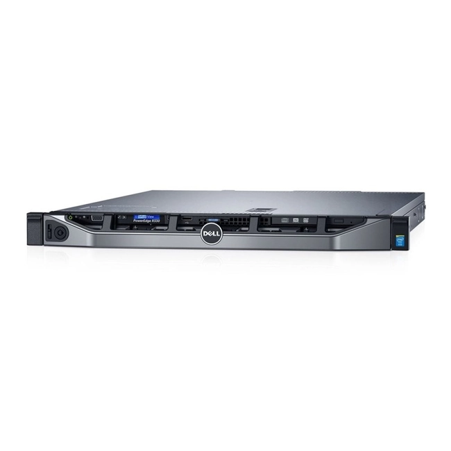 Сервер Dell PowerEdge R330 210-AFEV-444 (1U Rack, Xeon E3-1220 v5, 3000 МГц, 4, 8, 1 x 8 ГБ, LFF 3.5", 2x 1 ТБ)