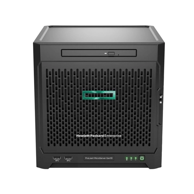 Сервер HPE ProLiant MicroServer Gen10 P04923-421 (Tower, Opteron X3421, 2100 МГц, 4, 2, 1 x 8 ГБ, LFF 3.5")