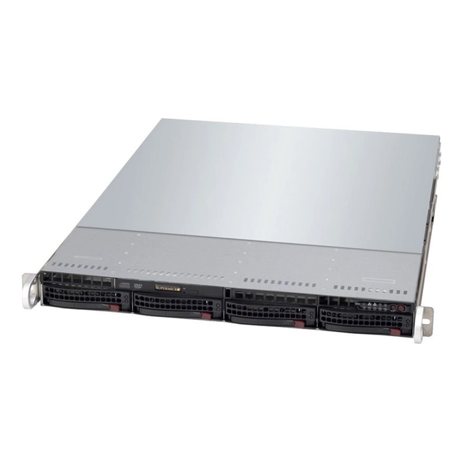 Сервер Supermicro SC815TQ-R706WB (1U Rack, LFF 3.5")
