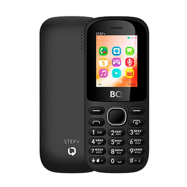 Мобильный телефон BQ 1807 Step+ 1807 Step+ Black