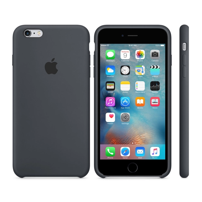 Аксессуары для смартфона Apple iPhone 6s Silicone Case Charcoal - Gray MKY02ZM/A