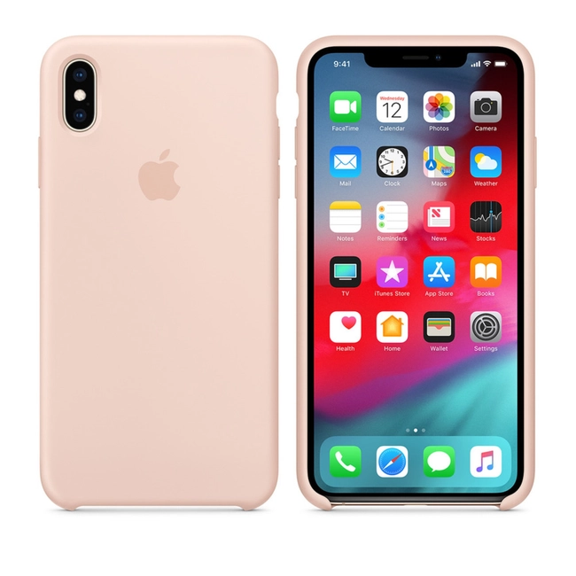Аксессуары для смартфона Apple Чехол для iPhone XS Max, Silicone Case - Pink Sand MTFD2ZM/A