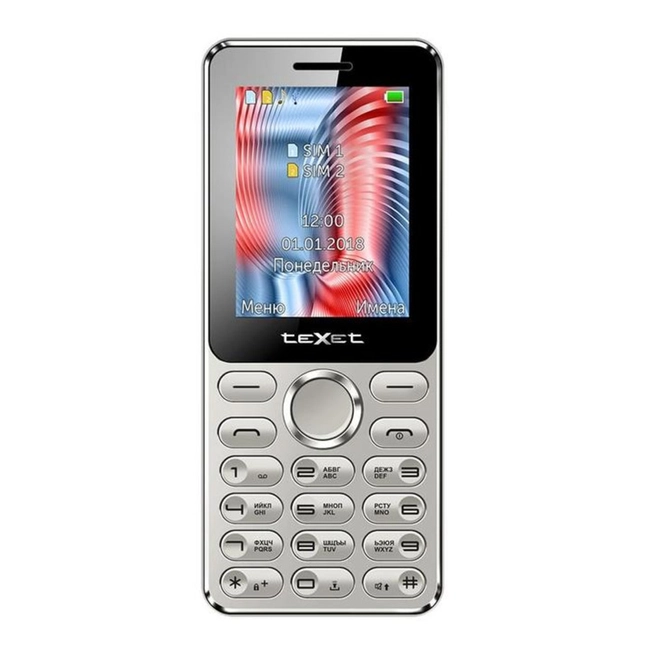 Мобильный телефон TeXet TM-212 - Gray TM-212G