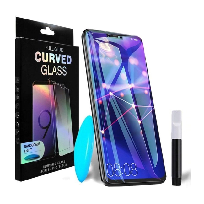 Аксессуары для смартфона PowerPlant Samsung Galaxy S10 (жидкий клей + УФ лампа) GL606146