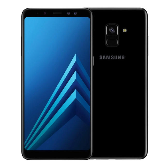 Смартфон Samsung Galaxy A8 (2018) 32Gb черный SM-A530FZKDSER