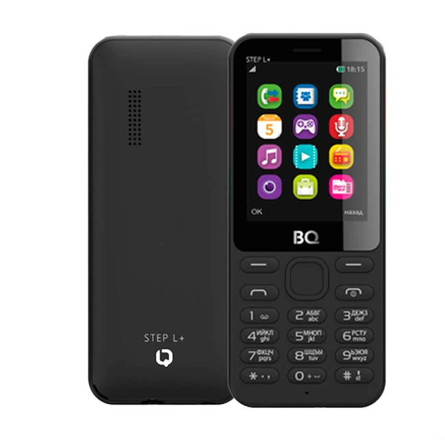 Мобильный телефон BQ 2431 Step L+ BQ 2431 Step L+ Black