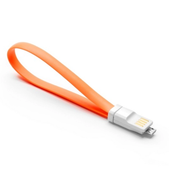 Кабель интерфейсный Xiaomi Интерфейсный кабель MICRO USB Xiaomi 20cm Оранжевый SJV4042RT