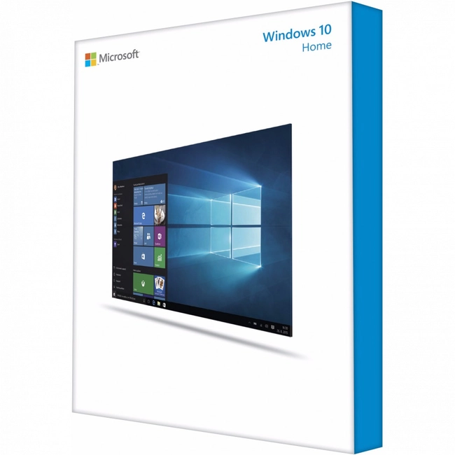 Операционная система Microsoft DVD диск с Windows 10 Home Rus 32bit 1pk KW9-00166-D (Windows 10)