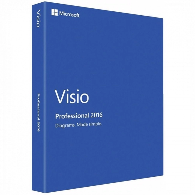 Офисный пакет Microsoft Visio Pro 2016 32-bit, x64 Russian D87-07106