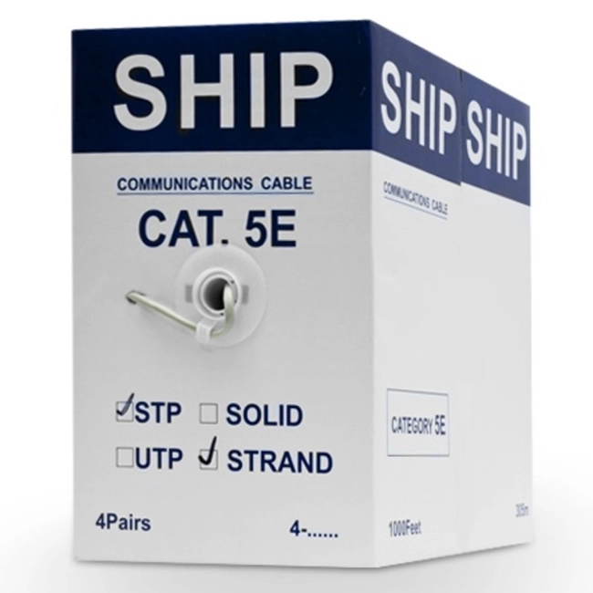Кабель витая пара SHIP Кабель сетевой, SHIP, D145S-P, Cat.5e, FTP, 305 м/б )