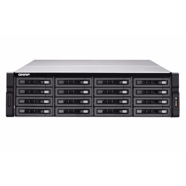 Дисковая системы хранения данных СХД Qnap TVS-EC1680U-SAS-RP-8GE-R2 (Rack, 1U)