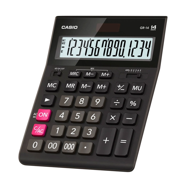 Калькулятор Casio Калькулятор настольный GR-14-W-EP