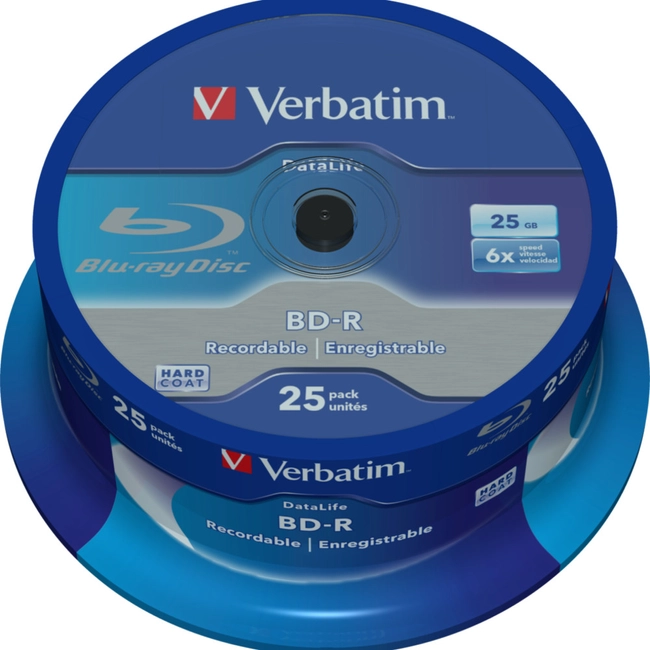 Оптический привод Verbatim диск BD-RE 43694