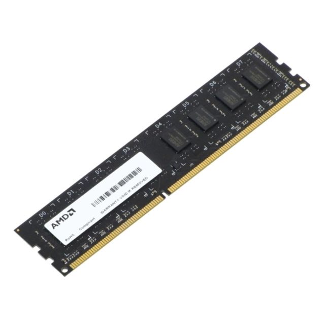 ОЗУ AMD Radeon™ DDR3L 1600 DIMM R5 Entertainment Series Black R532G1601U1SL-U (DIMM, DDR3, 2 Гб, 1600 МГц)