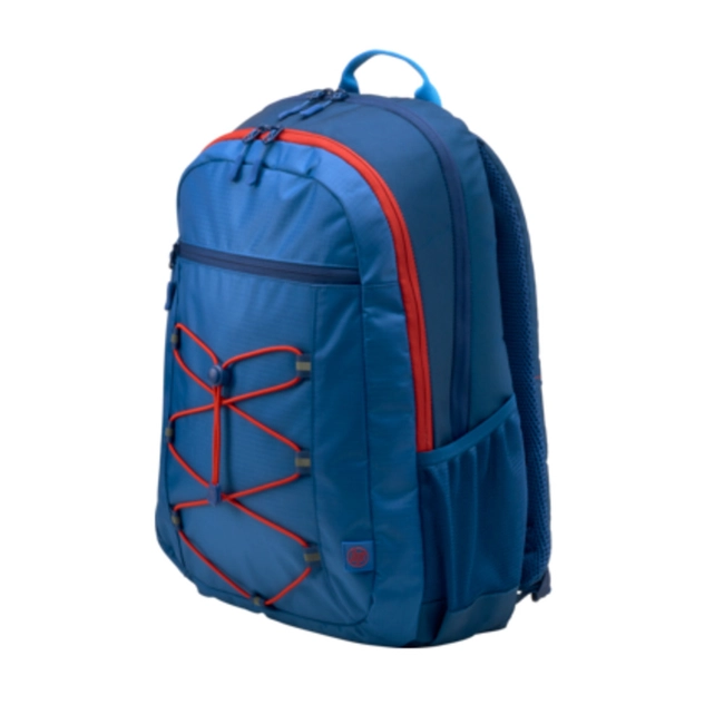 Сумка для ноутбука HP Europe Active Backpack (Marine Blue/Coral Red) 15,6", нейлон 1MR61AA (15.6)