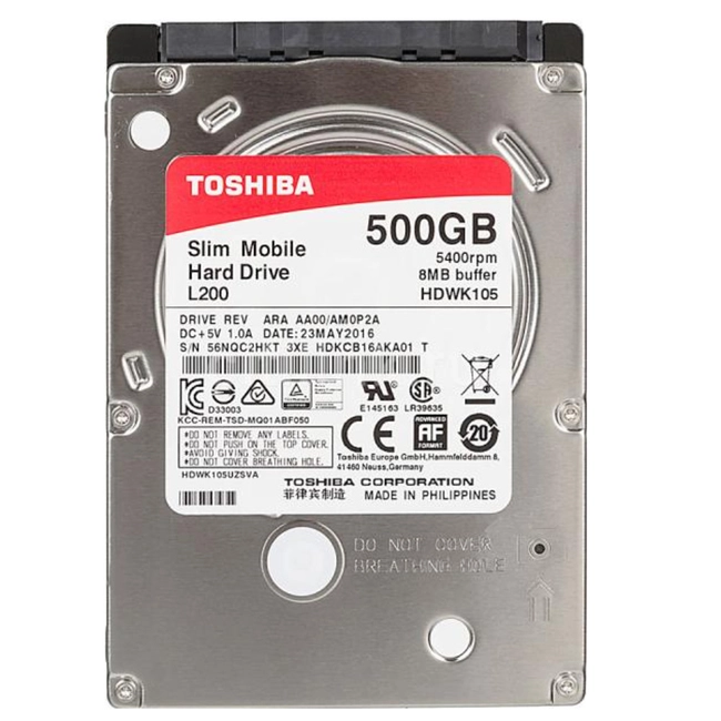 Внешний жесткий диск Toshiba HDWK105EZSTA (500 ГБ)