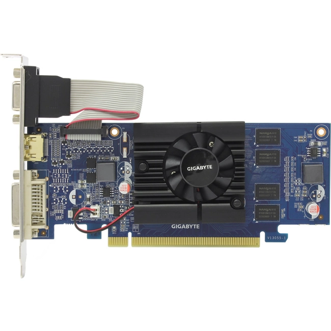 Видеокарта Gigabyte GeForce 210 1GB GDDR3 64-bit GV-N210D3-1GI (1 ГБ)