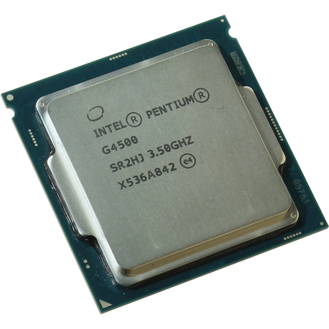 Процессор Intel Pentium G4500 Box BX80662G4500SR2HJ (3.5 ГГц, 3 МБ)