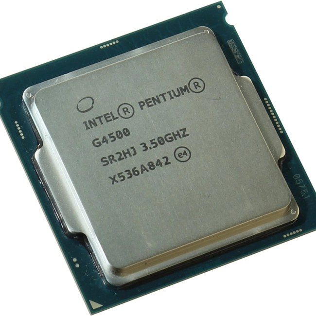 Процессор Intel Pentium G4500 CM8066201927319SR2HJ (3.5 ГГц, 3 МБ)