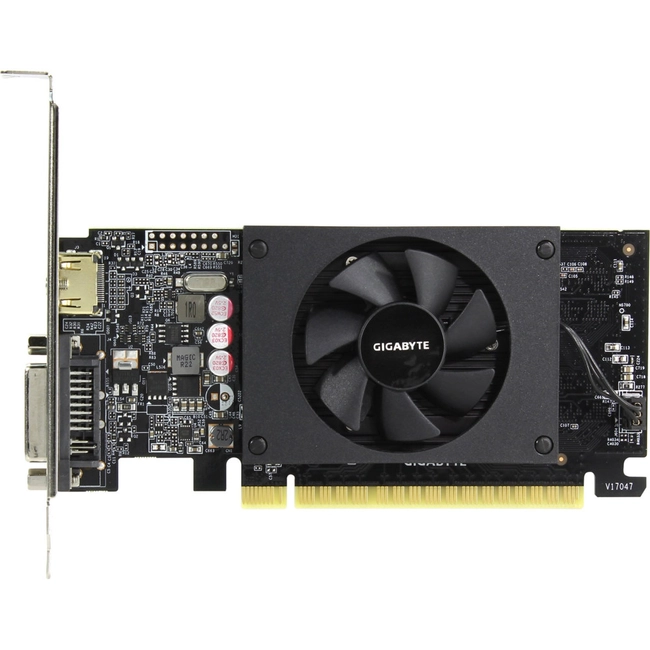 Видеокарта Gigabyte GeForce GT 710 2GB GDDR5 64-bit LP GV-N710D5-2GL (2 ГБ)