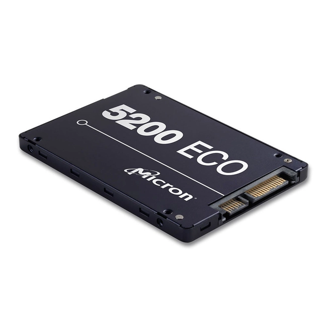 Внутренний жесткий диск Micron 5200 ECO MTFDDAK480TDC-1AT1ZABYY (SSD (твердотельные), 480 ГБ, 2.5 дюйма, SATA)