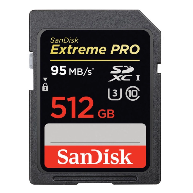 Флеш (Flash) карты SanDisk SD 512GB SDXC Class 10 UHS-I Extreme Pro SDSDXPA-512G-G46 (512 ГБ)