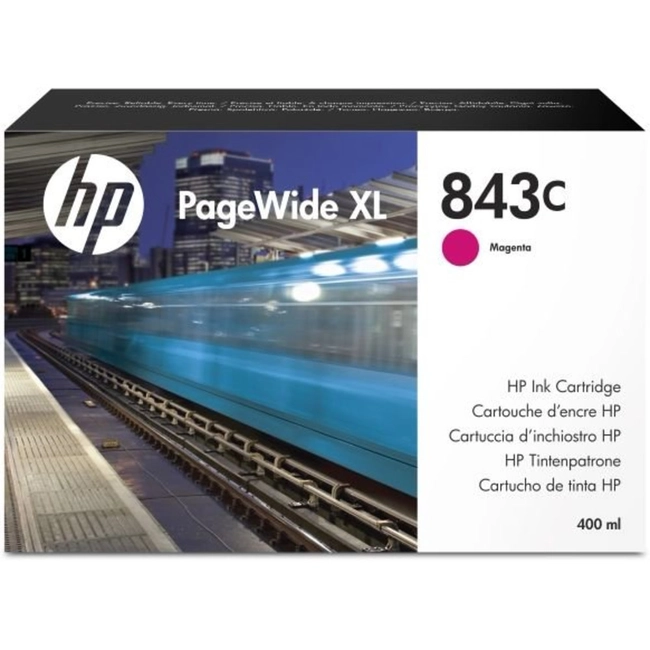 Струйный картридж HP 843C с пурпурными чернилами C1Q67A
