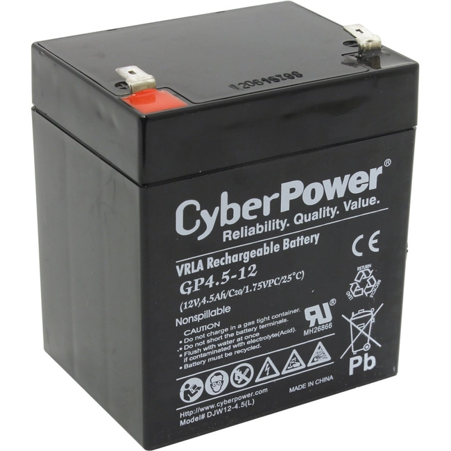 Сменные аккумуляторы АКБ для ИБП CyberPower Аккумулятор GP4.5-12 (12 В)