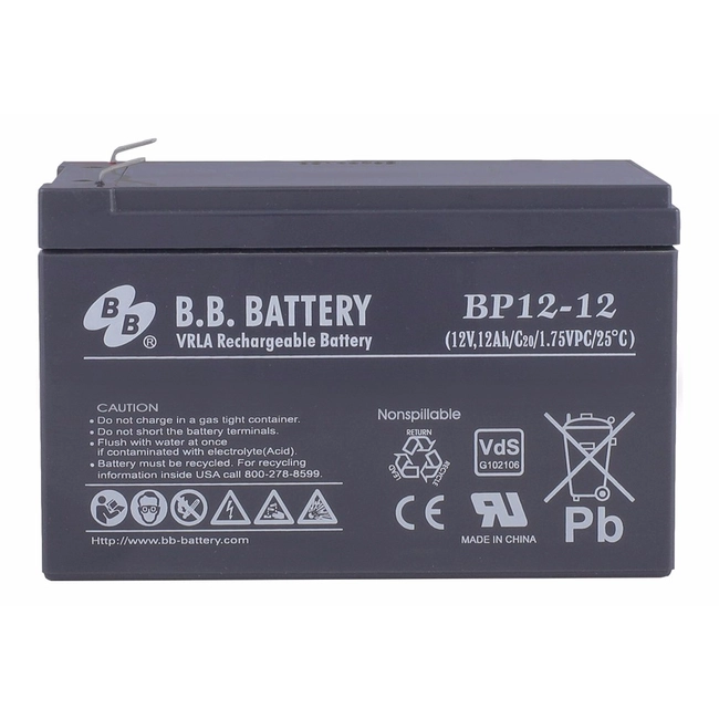 Сменные аккумуляторы АКБ для ИБП Irbis BLP12-12 (12 В)