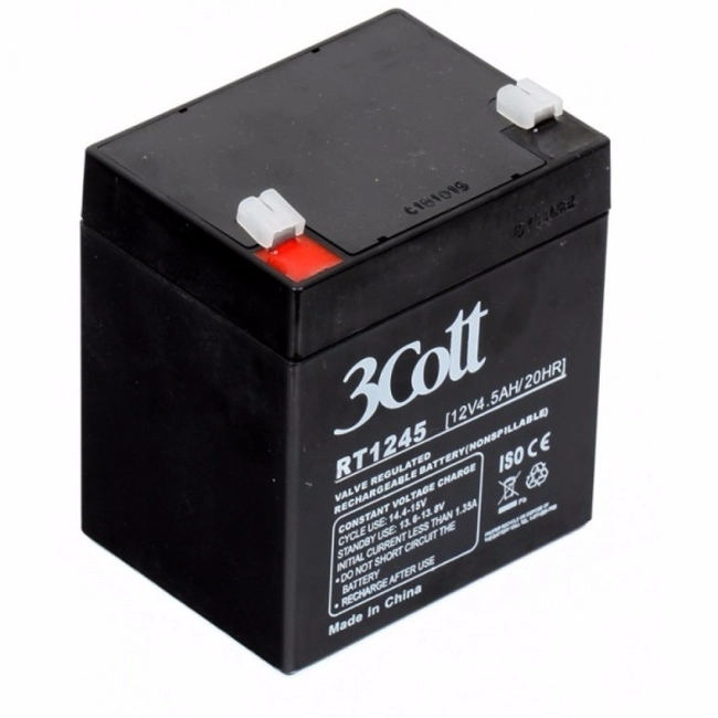 Сменные аккумуляторы АКБ для ИБП 3Cott 12V4.5Ah 3Cott-12V4.5AH (12 В)