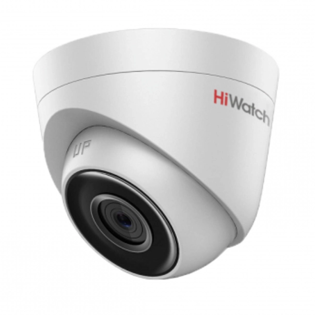 IP видеокамера HiWatch DS-l203 DS-l203 (2.8 mm) (Купольная, Внутренней установки, Проводная, Фиксированный объектив, 2.8 мм, 1/2.7", 2 Мп ~ 1920×1080 Full HD)